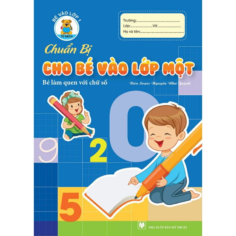 Ảnh Sách - Bộ 9 Cuốn Tập Tô - Tập Viết Chữ - Làm Quen Chữ Cái/Chữ Số (Chuẩn Bị Vào Lớp 1) 4