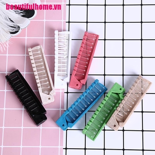 (Hàng Mới Về) Lược Chải Tóc Mát Xa Da Đầu Chống Tĩnh Điện Có Thể Gấ