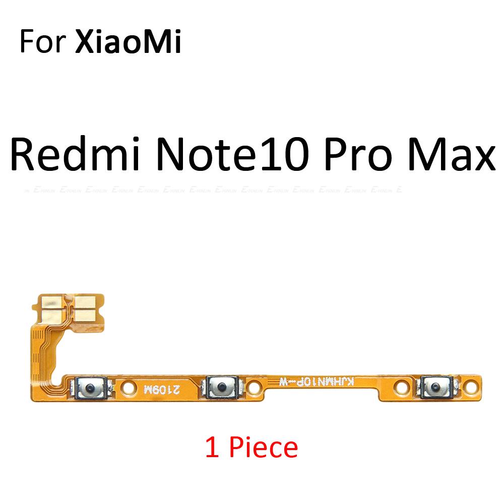 Mạch Nút Điều Khiển Âm Lượng Thay Thế Chuyên Dụng Cho XiaoMi Redmi 9C 9A NFC Note 9 9T 9S 10 Pro Max 10T