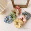 🌺xinyia🌺Dây Buộc Tóc Vải Satin Họa Tiết Ca Rô Thời Trang Retro Hàn Quốc