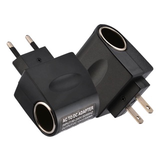 Charmantcc1 AC 220V sang DC 12V Chuyển Đổi Ổ Cắm Cắm Ô Tô Bật Lửa Cắm Điện Xe Thiết Bị Điện Tử