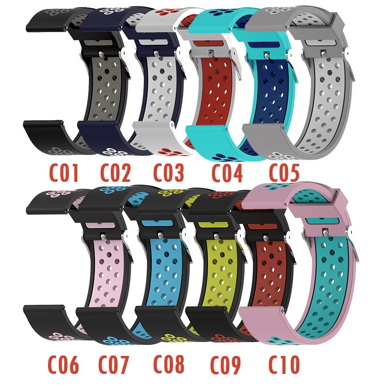 Dây Đeo Cho Xiaomi Redmi Watch 5 Active / Redmi Watch 5 Lite Dây Silicon Mềm Màu Kẹo Dây Đồng Hồ Thể Thao Vòng Tay 22mm