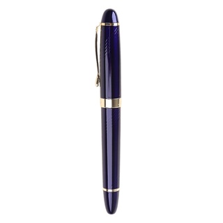DE Mới Jinhao X450 Bút Máy Vừa Nib Bút Vàng Viền Chất Lượng Viết Sang Trọng