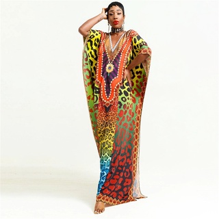 DN0522 Đầm Đi Biển Quá Khổ Kaftan Pareo Sarongs Gợi Cảm Che Bikini Đồ Bơi Áo Bơi Bộ Đồ Tắm Che Phủ
