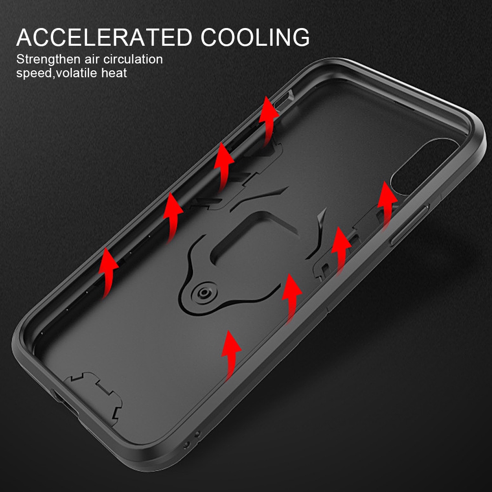 Ốp điện thoại cứng chống sốc cho For Xiaomi Pocophone F1 Poco X3 NFC X2 F2 M2 Pro