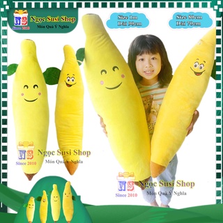 GẤU BÔNG GỐI ÔM TRÁI CHUỐI CUTE SIÊU TO KHỔNG LỒ BÁN LẺ GIÁ SỈ - THÚ BÔNG HÌNH TRÁI CHUỐI