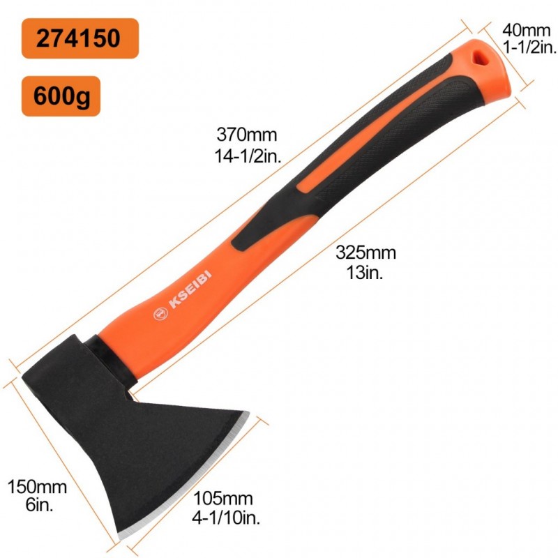 Rìu cán nhựa 600g KSEIBI 274150 | Shopee Việt Nam