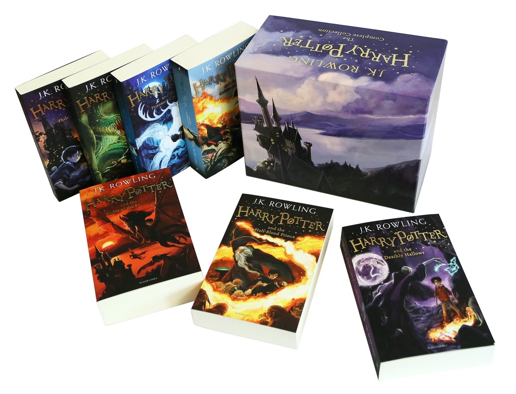 Mô tả Truyện Ngoại văn: Harry Potter Boxset - (Trọn Bộ 7 Tập) Phiên bản Tiếng Anh - 1