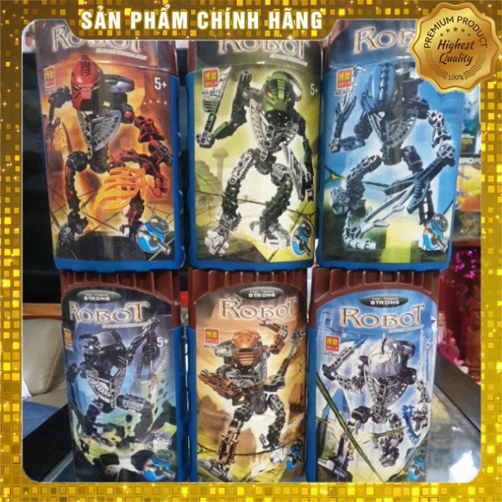 [ Hàng Hiếm ] Lego Bela 9411~9416 Lắp Ráp Robot Bio Invincibility ( Đủ ...