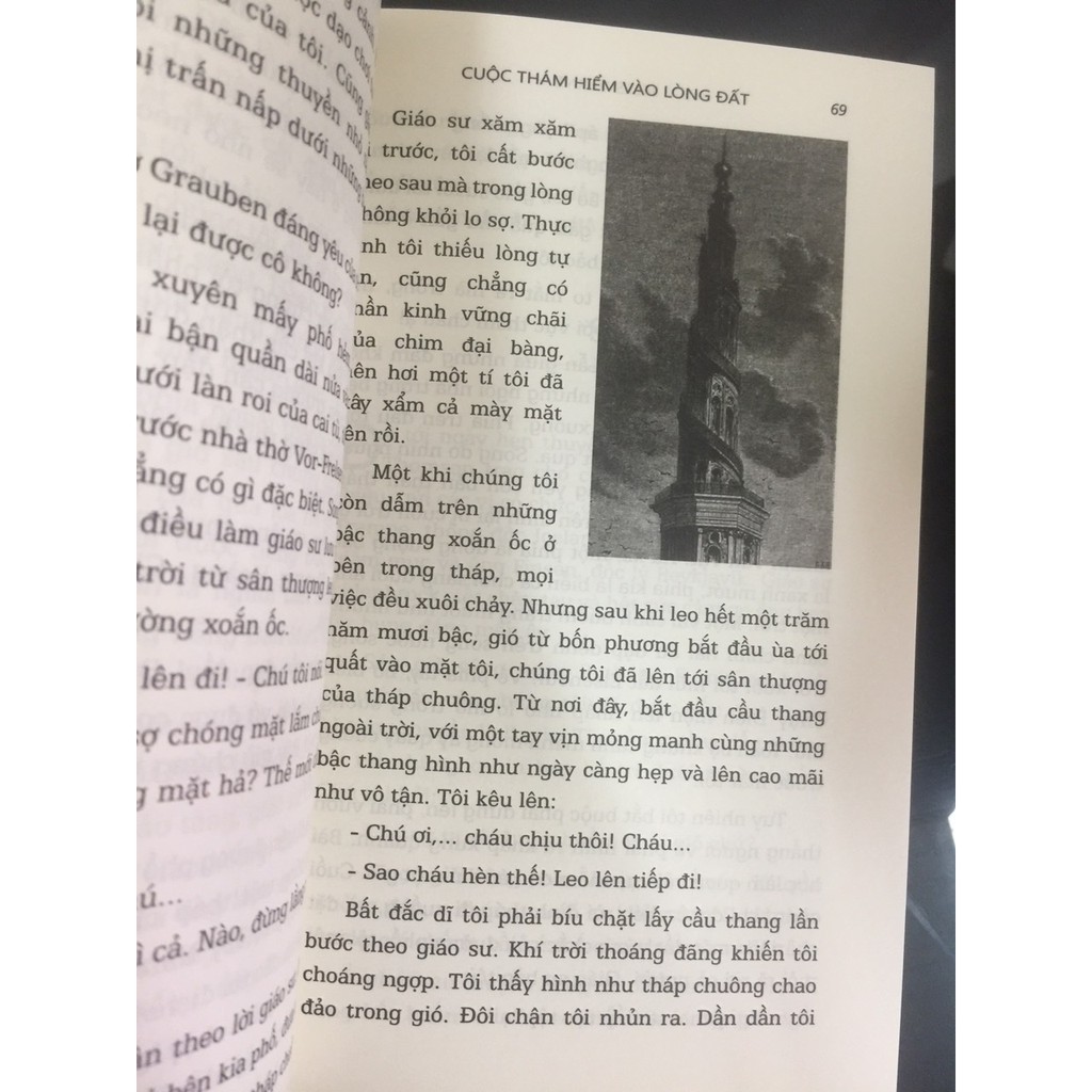Ảnh Sách - Cuộc thám hiểm vào lòng đất (Jules Verne) 1