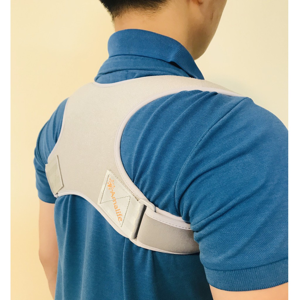 Ảnh Đai Chống Gù Lưng Cao Cấp Chính Hãng Amalife Ama03 - Tặng Kèm 2 Miếng Đệm Lót Cao Cấp Chính Hãng 4