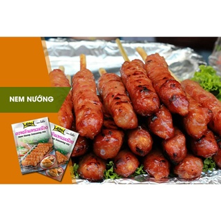 Gia vị làm nem nướng / chạo tôm thịt gói 70g hiệu Lobo Thái. Nam Nuong Seasoning Mix ---> Nem Nướng