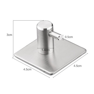 Móc treo đồ Inox 304 dán tường siêu chắc, chịu lực tốt, không rỉ sét