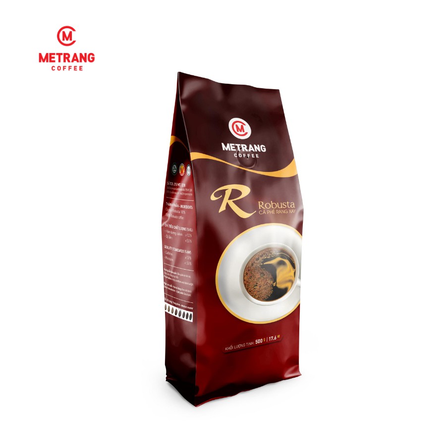 [Mã BMLTB35 giảm đến 35K đơn 99K] Cà phê Mê Trang Robusta (R) - Túi bột 500g