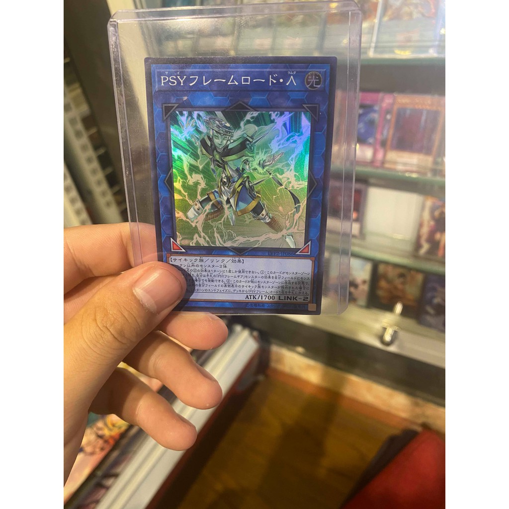 Lá bài thẻ bài Yugioh Framelord Lambda Super Rare Tặng bọc bài nhựa