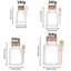 CHEESELY 100-500g Frosted Seal Jar Organizer Thìa Gỗ Hộp Đựng Đồ Đa Năng