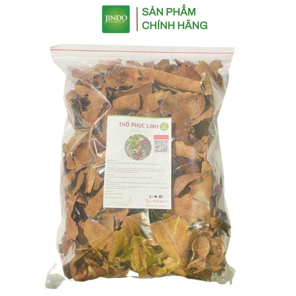 [Mã BMTTC60K giảm đến 60K đơn 50K] Thổ phục linh khô JINDO 1kg tác dụng hỗ trợ làm hết vẩy nến á sừng