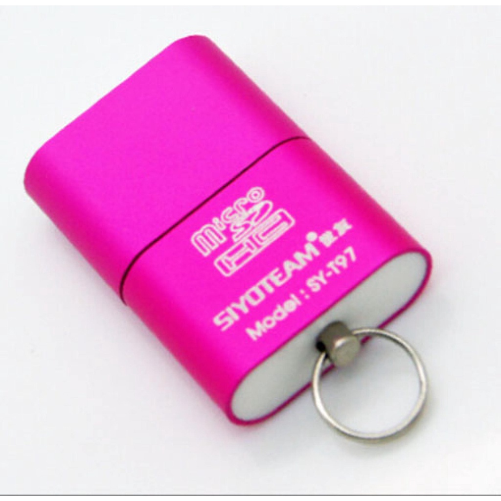 USB 2.0 Bộ Chuyển Đổi Đầu Đọc Thẻ Nhớ Mini Micro SD TF T-Flash Tốc Độ Cao Ngẫu Nhiên-198-123BOXVN