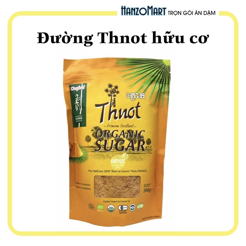 Đường thốt nốt hữu cơ cho bé ăn dặm hanzomart