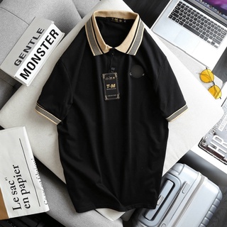 ÁO THUN NAM TAY NGẮN CỔ TRỤ SIÊU ĐẸP PHONG CÁCH HÀN QUỐC KB FASHION
