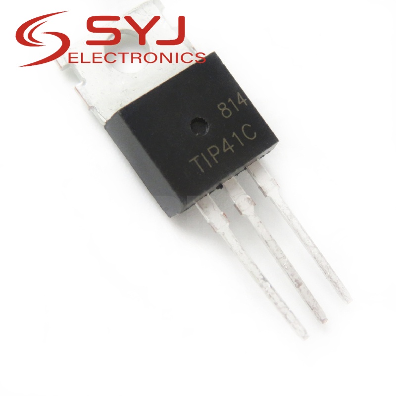 HUABAN 10 Pezzi TIP41C 100V 6A TO220 BJT Bipolar Silicon NPN Transistor - Foto 10