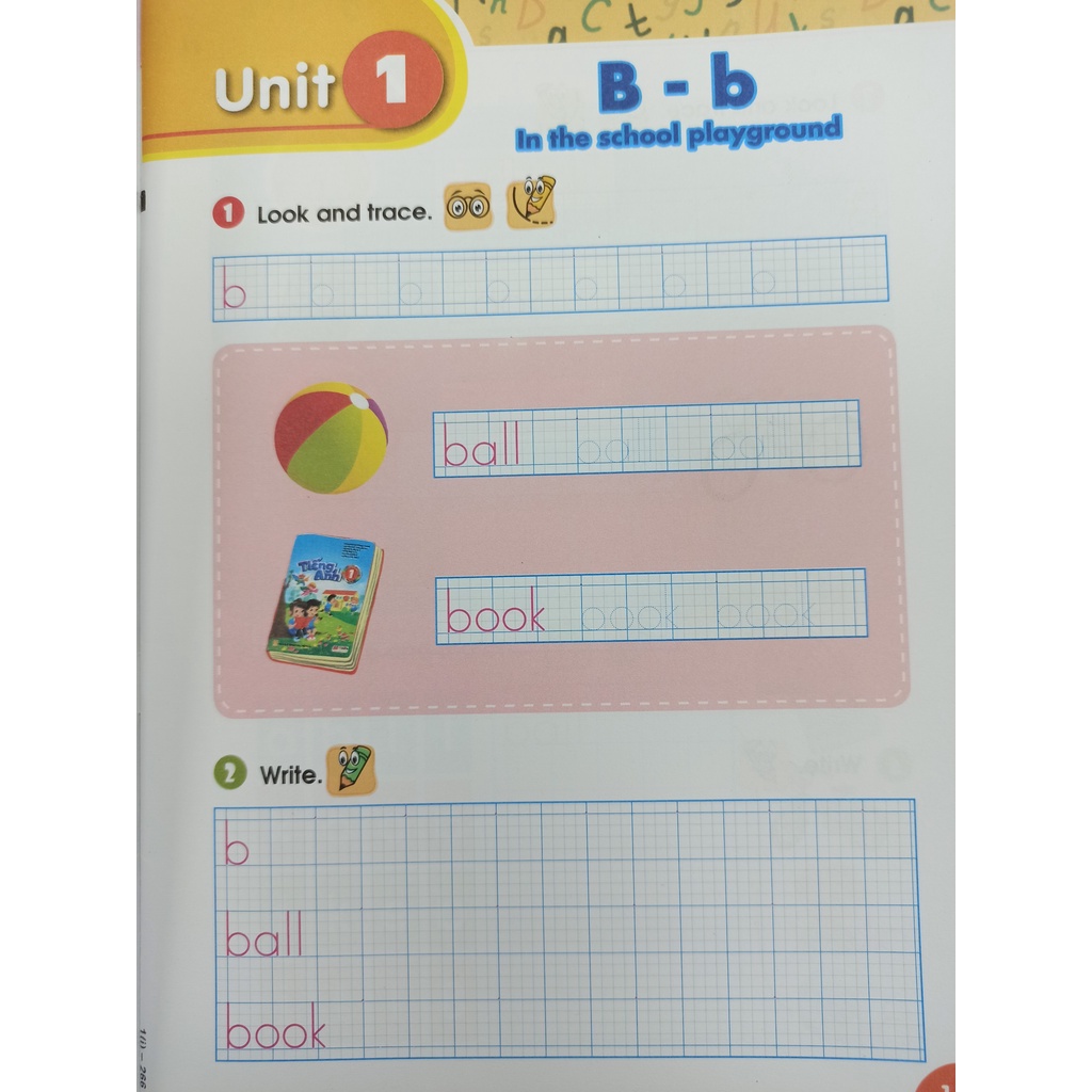 Ảnh Sách - Vở tập viết Tiếng Anh lớp 1 2