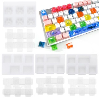 TOSE Key Cap Khuôn nhựa DIY UV Epoxy Crystal Resin Dụng cụ làm