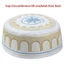 Mũ Hồi Giáo JUIC Thời Trang Thêu Cotton Musliman Turban