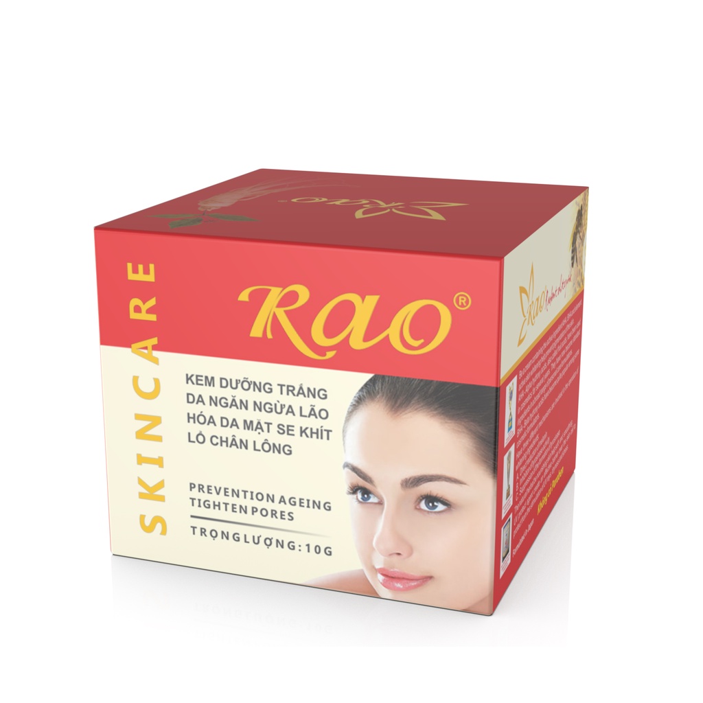 Kem Rao Kem dưỡng trắng, lão hóa, Se khít lỗ chân lông RAO Kem lão hóa Rao