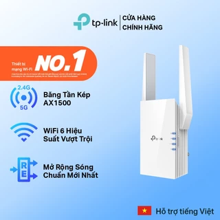 Bộ Mở Rộng Sóng Wifi TP-Link RE505X Chuẩn AX1500