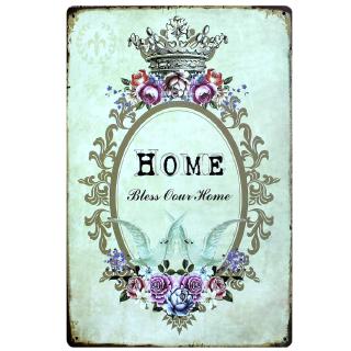2020 Nhà Ngọt Ngào Nhà Vintage Tín Hiệu Tường Quán Rượu Chào Mừng Ký Ở Nhà Deco Kim Loại Poster Cuadros 8419A