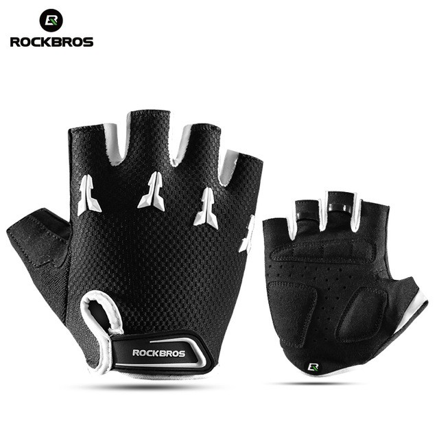 [Mã CLS2403F giảm 30k đơn 150k] Găng tay ROCKBROS hở nửa ngón dành cho bé đi xe đạp