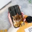 Ốp Lưng iPhone Mèo Cute Phô Mai Que Mặt Kính Nano Dẻo