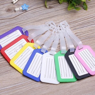 Thẻ Hành Lý Bằng Nhựa Có Dây Treo