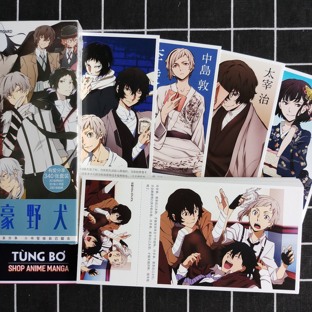 Hộp Thẻ Anime Bungou Stray Dogs | Shopee Việt Nam