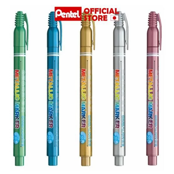 Bút nhũ Simbalion MM610 1.2mm 5 màu lựa chọn an toàn sử dụng