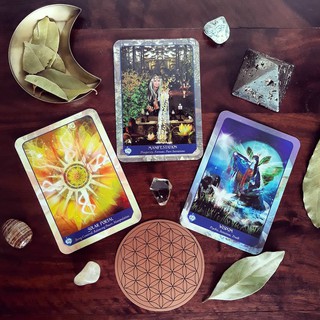 Bộ Bài Magical Dimensions Oracle Cards and Activators (Mystic House Tarot Shop) - Bài Gốc Authentic Chính Hãng 100%