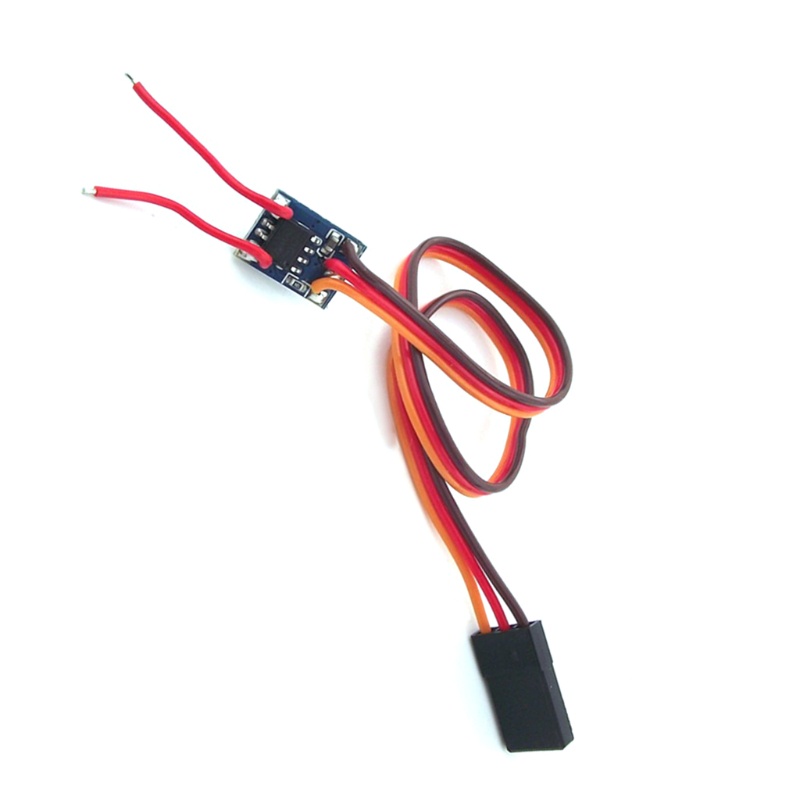 Koolool Micro Electronic Speed Controller Used in Mini Car, Mini Model Aircraft Good Heat Dissipation for Toy Car Assemb