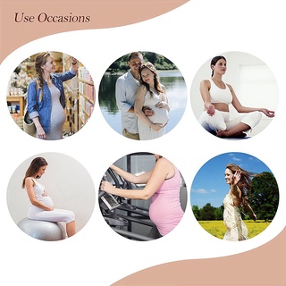 Đai hỗ trợ bà bầu Thoáng khí Mang thai Bụng Chất kết dính bụng Có thể điều chỉnh lưng / Hỗ trợ vùng chậu- L