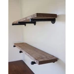 [GIÁ GỐC] kệ gỗ treo tường -  kệ ống nước kệ sách decor bằng ống săt bền đẹp trang trí nhà và quán cafe sáng tạo — ảnh 8