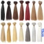 MERIGGIARE 1 Bộ Tóc Giả Búp Bê Chất Lượng Cao Dây Nhiệt Độ Cao Dài 15cm Thẳng