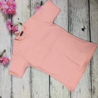 Áo thun trơn thun gân body tay ngắn
