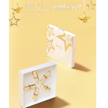 Set 5 son mini M.O.I cosmetics Hồ Ngọc Hà MOI golden gift