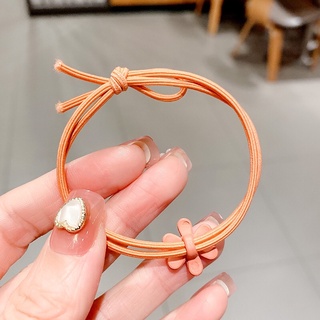 Set 100 Dây buộc tóc hoa Cúc Nhí co dãn- Quà tặng khách QiQiShop