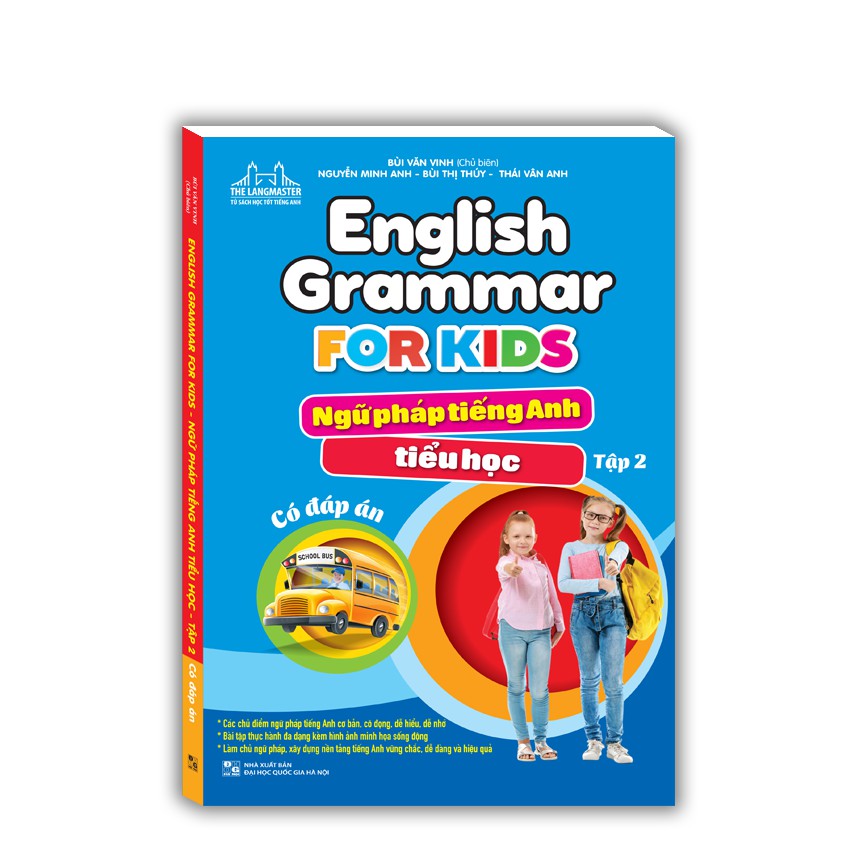 Sách - English Grammar For Kids - Ngữ pháp tiếng anh tiểu học tập 2 (có ...