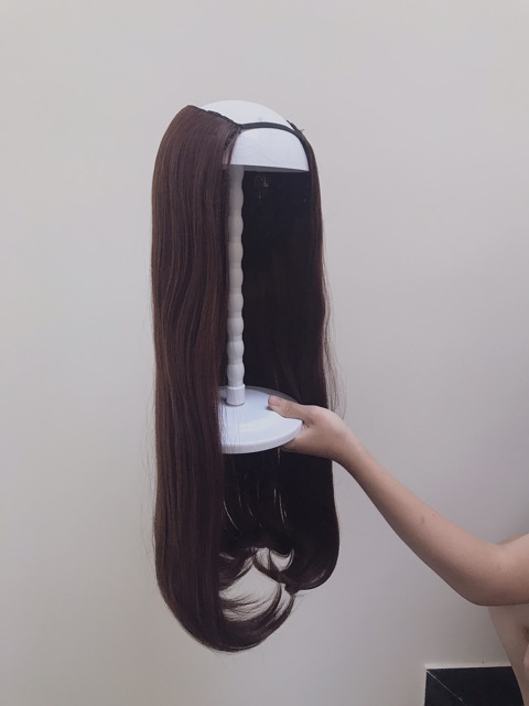 🌷 KẸP U NỬA ĐẦU🌷 TÓC GIẢ KẸP U LƯỚI HOA CAO CẤP