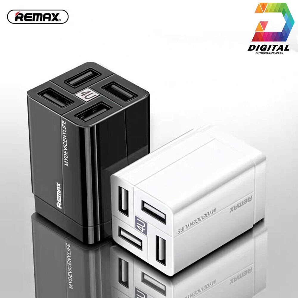 Củ Sạc Đa Năng 4 Cổng Remax RP-U43 3.4A Chính Hãng | Shopee Việt Nam