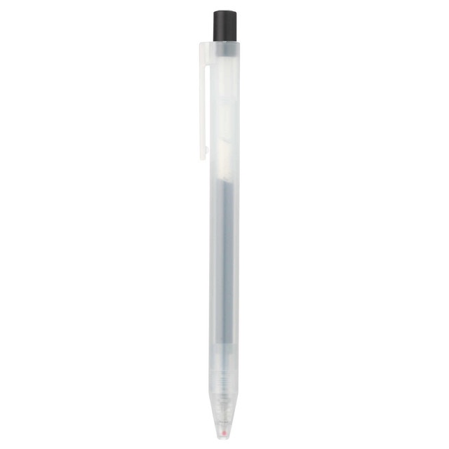 Ảnh Bộ 10 Cây Bút Bi Bấm 0.5mm MUJI 1