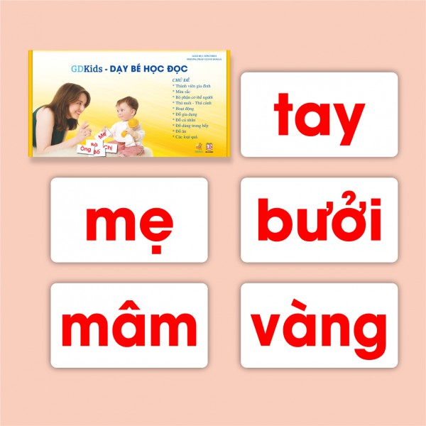 Ảnh Flashcard - Combo kết hợp bộ thẻ Theo Phương Pháp Glenn Doman (Hộp 459 thẻ) 3