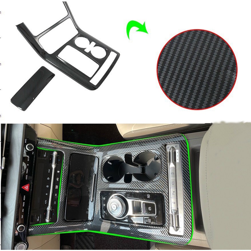 Ốp nội thất xe Kia Carnival 2022-2024, Chất liệu nhựa Carbon ABS và nhựa Vân Đá cao cấp. Bảo vệ nội thất xe